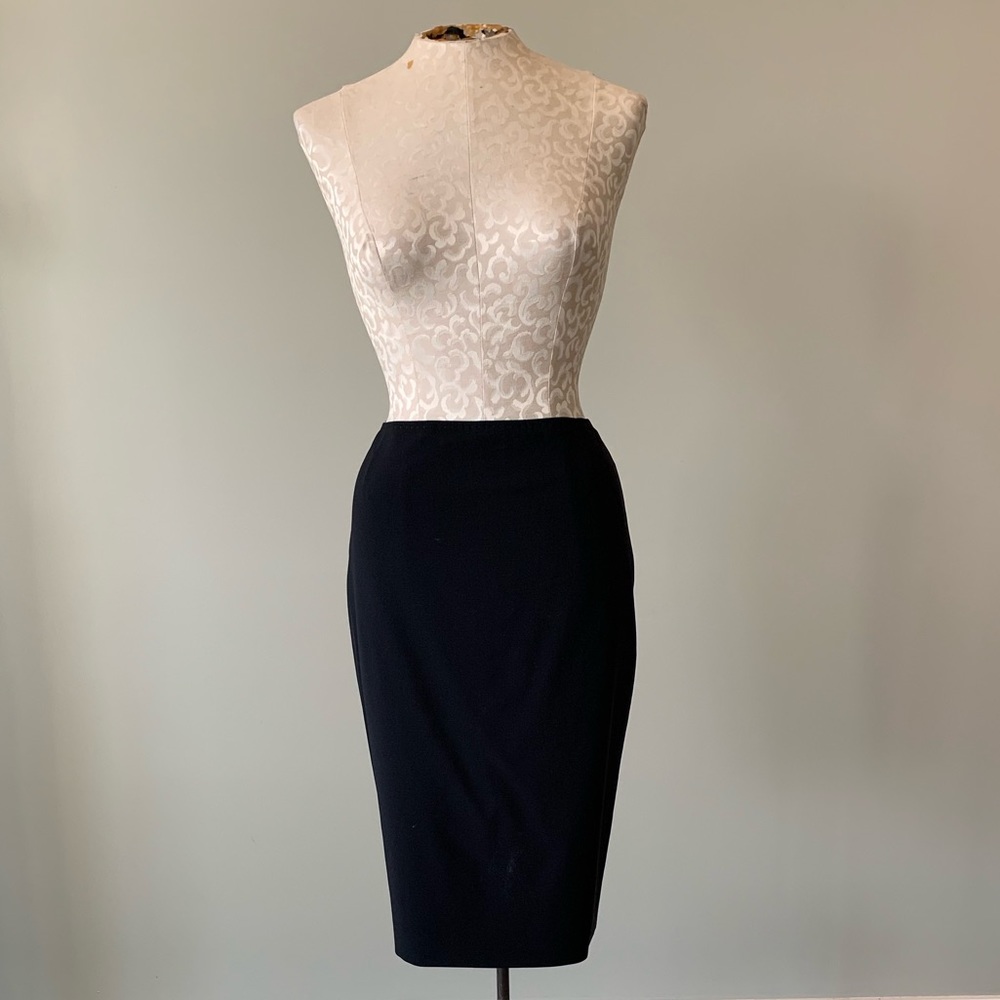 Elie Tahari Black Pencil Skirt